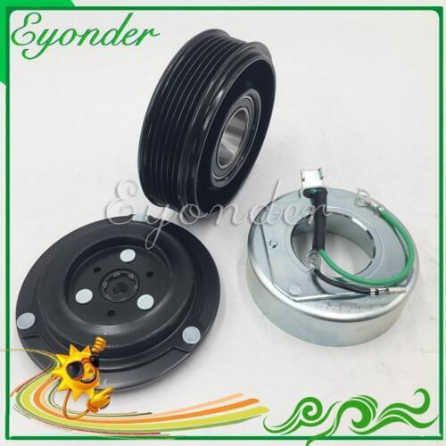 AC Air Conditoning Compressor Cooling Pump Head Clutch Assembly Pulley Set for BMW 5-Series F18 520Li 520 E70N E71 F01N F02N F06