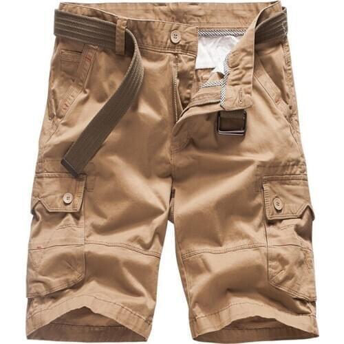 Men 2020 Summer New 100% Cotton Board Cargo Shorts Men Camouflage Military Brand Clothing Soft Pocket Tactical Camo Cargo Shorts