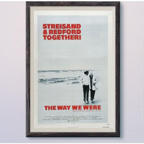 N537 THE WAY WE WERE Vintage Classic Movie Wall Silk Cloth HD Poster Art Home Decoration Gift