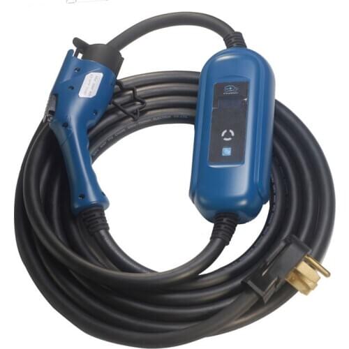 40A J1772 Wall box portable electric car home ev charger type 1 ev charger 10kw with charging cable