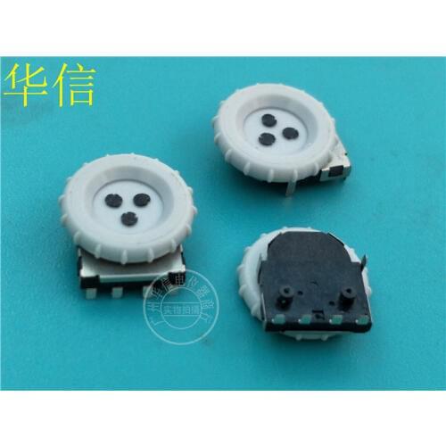 Original new 100% SIQ-02FVC3 gray SIQ-02FVC1 creamy-white dial encoder belt by switch 4pin 14 points