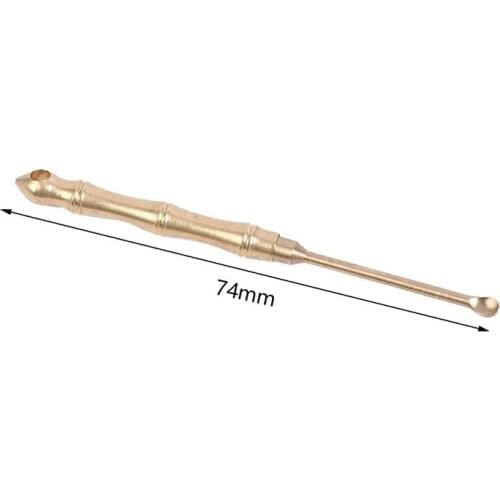 1PC Multifunctional Folding type Earwax Cleaner Portable Ear Wax Removal Tools Ear Spoon Attached A Key Ring