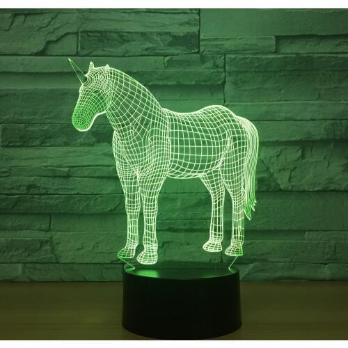 Remote ControlTouch Led Night Light Colorful Led 3d Lamp Gift Kids Room Led Kids Lights Lamps Lovely 7 color change 3D Lamp