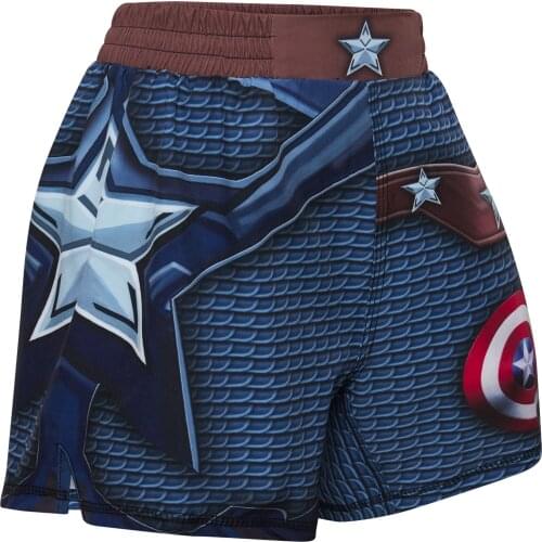 Cody Lundin MMA Shorts Kids Muay Thai Rashguard Boxing Trunks Child Kickboxing Fight Shorts Animal Printed Fight Sprot Short