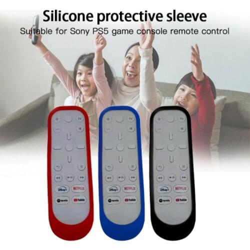 Silicone Case For PS5 Game Console Remote Control Shockproof Protective Cover Skin Full Protection Shell Case For PS5 Accessorie