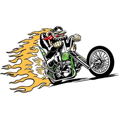 Personality for Rat Fink Windshield Car Sticker Window Waterproof Decal Personality Trunk Vinyl Graffiti Decoration Apply To Car