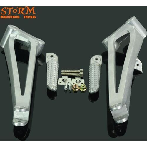 Rear footpegs Foot pegs Footrest Pedals Bracket For YAMAHA YZF R1 2009 2010 2011 2012 2013 2014 09 10 11 12 13 14 Motorcycle