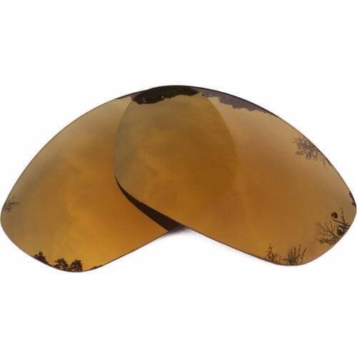 Bronze Gold Mirrored Polarized Replacement Lenses for Straight Jacket 2007 Sunglasses Frame 100% UVA & UVB