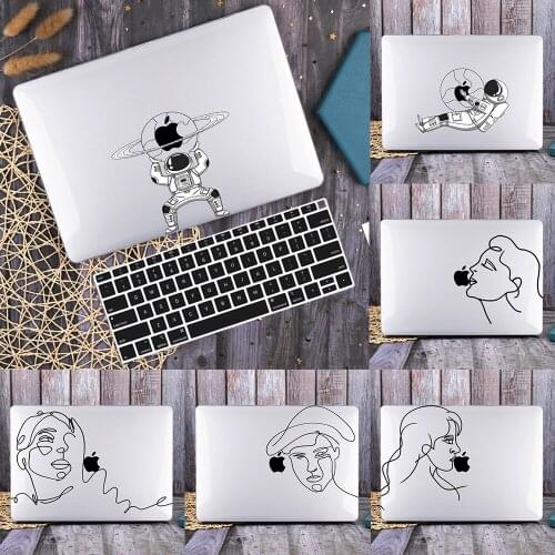 Astronaut Printed Hard Shell Case Screen Protector Keyboard Cover For MacBook Air Pro Retina 11 12 13 15 16inch 2020 A2338 A2337