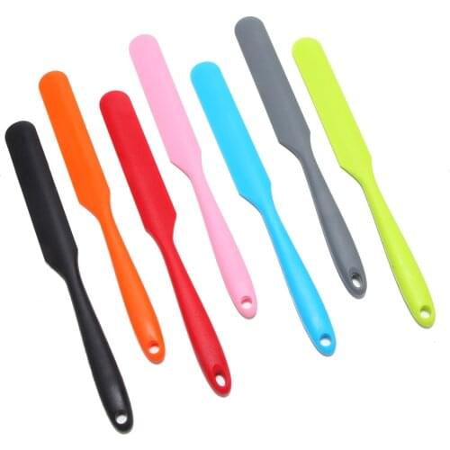1pcs Silicone Baking Pastry Spatula Cake Tools Chocolate Cream Mixing Knife Cake silicone Spatula reusable kitchen Accessories