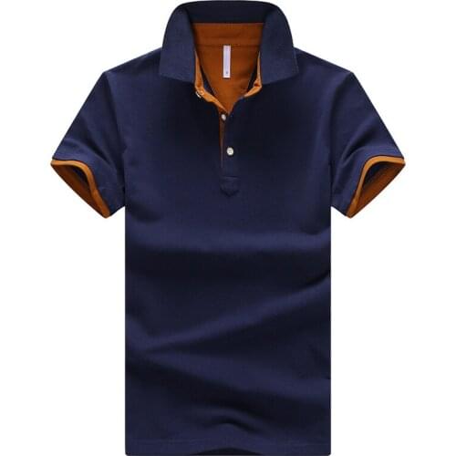 2021 multi color New mens Polo Shirt trend short sleeve T-shirt Lapel summer Polo half sleeve t shirt mens Casual