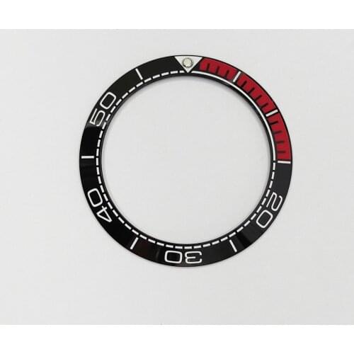 41.5mm ceramic bezel inlaid bezel accessories suitable for 44mm watch case accessories