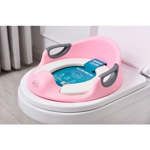 Childrens toilet ring, toilet, female baby, baby, male cushion, toilet cover ladder, 1-3-6 years old