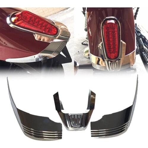 For Indian Scout 2015 2016 2017 2018 2019 Models Motorcycle Rear Fender Tip Decorate Sticker Motorcycle Accessories
