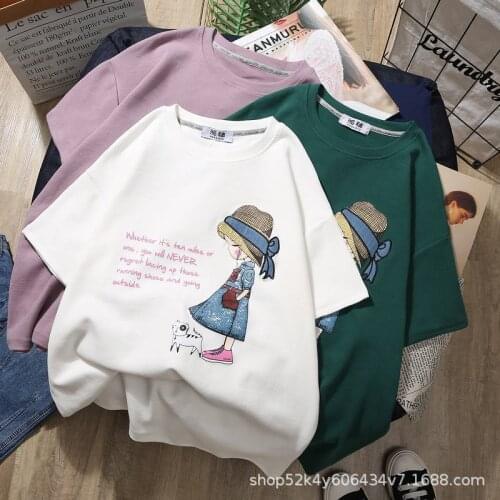 Maidou story Summer T-shirts For Girls