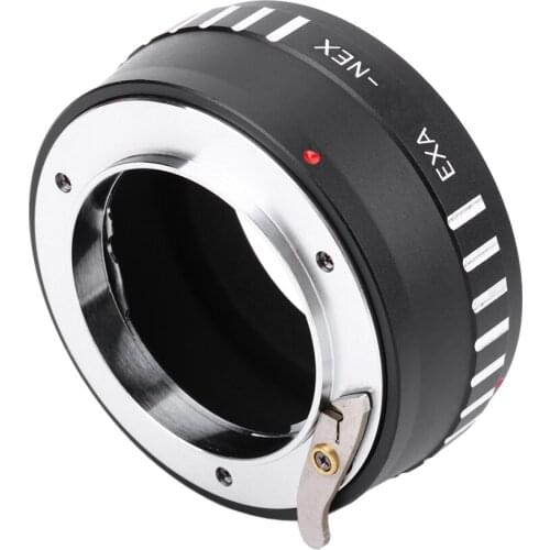EXA-NEX Metal Lens Mount Adapter Ring Manual Focus for Nikon EXA Mount Lens to Sony NEX Mount Mirrorless Cameras Ring Adapter