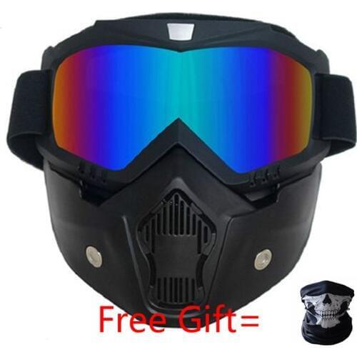 Retro Motorcycle Goggles Jet Pilot Cruiser Vintage Moto Biker Cycling Eyewear Goggles Scooter Glasses