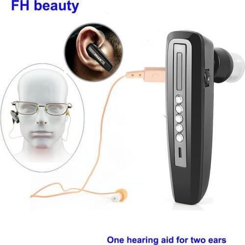 Invisible Mini Hearing Aid Rechargeable For Elderly Binaural Sound Amplifier Hearing Aids Digital Deaf Ear Care Tool Devices