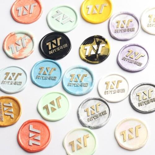 Letter Wax Stamp Creative TNT Era Youth League Fire Paint Seal Child Name Letter Wax Seal