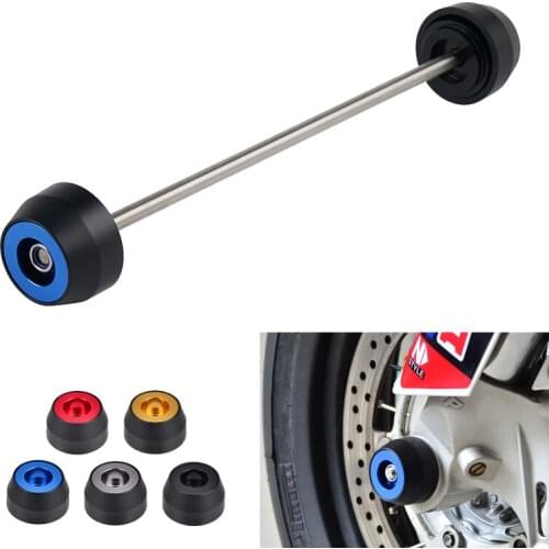Front Wheel Axle Slider Crash Protector for Yamaha FZ07 MT07 FZ MT 07 FZ-07 MT-07 2013-2020 2019 2018 2017 2016 XSR700 XSR 700
