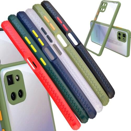 Anti-Skid Clear Case For Samsung Galaxy Note 10 Lite Slim Armor Drop resistance Transparent Anti-slip Cover
