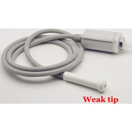 Dental Silicone Tube Saliva Ejector Strong/Weak Suction Hose 10*6mm & ( Strong / weak ) white plastic tip + Dental filter cup