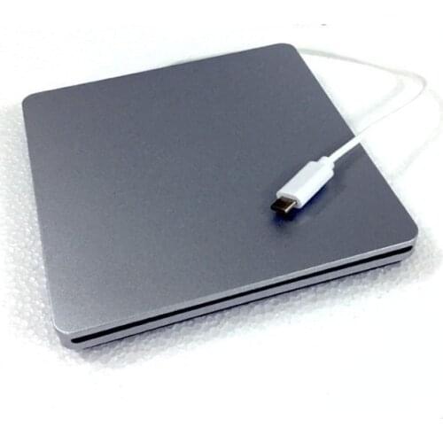 External DVD Burner Drive USB 3.0/Type-C Optical Drive Slim Slot-in CD/DVD+/-RW Burner Player USB C Superdrive for Mac/ Window
