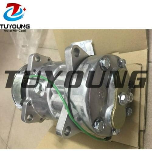 Sanden 7H15HD FLX7 SD 4872 N83304054 A/C air Compressor for Heavy Duty Semi Truck CO 4872C 68165 304054 526383 ZGG705152 4873