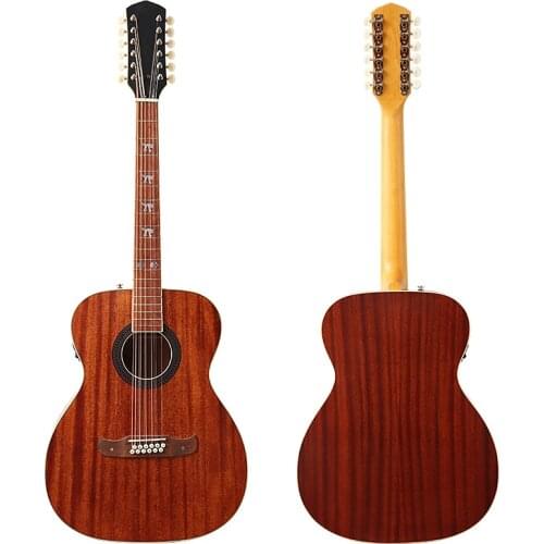 Full solid basswood body TL electric guitar 39 inch red color 6 string high gloss electric guitar 22 frets