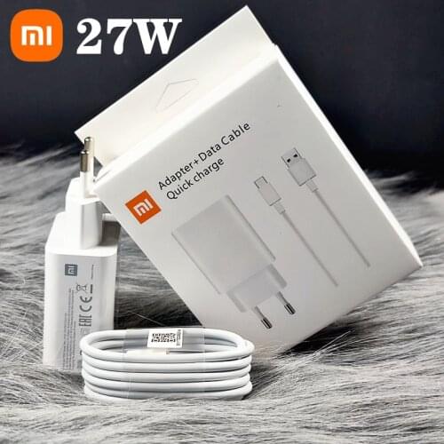 Xiaomi 27W Charger Original QC 4.0 Fast Charger Turbo Quick Charge Wall Power Adapter for Mi 9 SE 9T CC9 Redmi