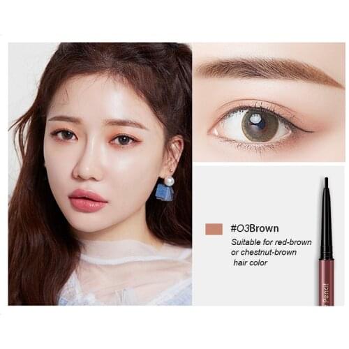 1Pcs Eyebrow Pencil Waterproof Brow Enhancers Tint Shade With Brushes Rotatable Eyebrow Pen Long Lasting Eyebrow Enhancers TSLM1