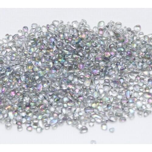 10g Fashion DIY Nail Mixed Colorful Drill Nail Rhinestone Decoration Gems Bead Nail Art Manicure Tools Nail Accessories