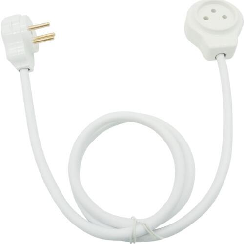 16A 250V Three-pole Israel Plug Male to Female Socket Power Extension Cord For Electrical Plug Power Extension Conversion