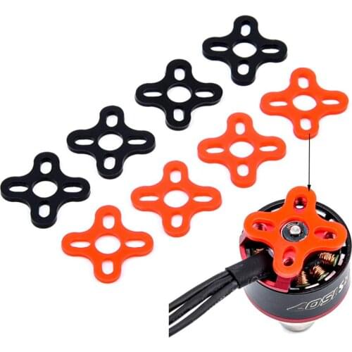 4pcs/20pcs Motor Soft Mount Silicone Pad Spacer Damper Anti-vibration Absorber for 13/14 Series FPV Racing