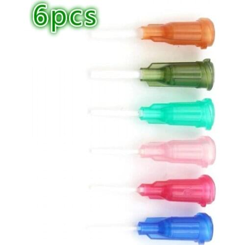 5 sets of precision tip liquid dispenser syringe needle 14/15/18/20/22/25G needle dispensing