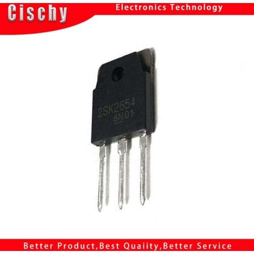5pcs/lot 2SK2654 TO-3P 8A900V original authentic In Stock