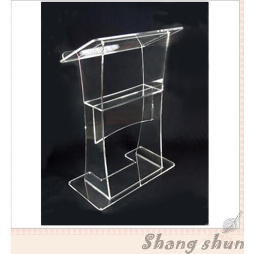 Acrylic lectern stands,perspex lectern,plexiglass lectern High quality clear acrylic lectern