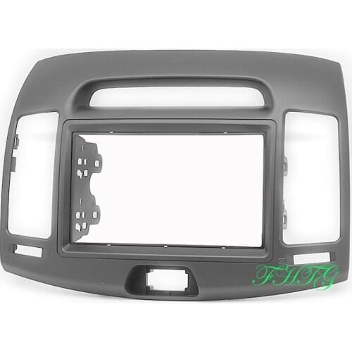 Car Radio Fascia,Dash Kit is suitable for 2006-2011 HYUNDAI ELANTRA(Korean, LHD),Double Din Car Audio Frame