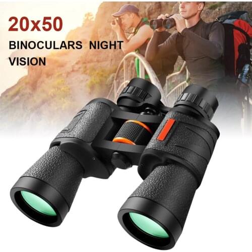 20x50 Zoom Binoculars Professional Waterproof with Phone Adapter BAK4 Prism FMS Lens Large View for Bird Watching Hunting Sports