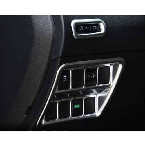 For Nissan Qashqai J11 2014 2015 2016 2017 2018 2019 Car Headlight Adjustment Button Switch Knob Cover Trim Interior Accessories