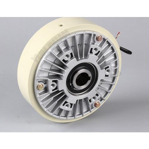 Magnetic Powder Brake Hollow Shaft 25Nm 2.5kg DC 24V 1000RPM Unwinding For Tension Control Continuous Sliding Simulated Load