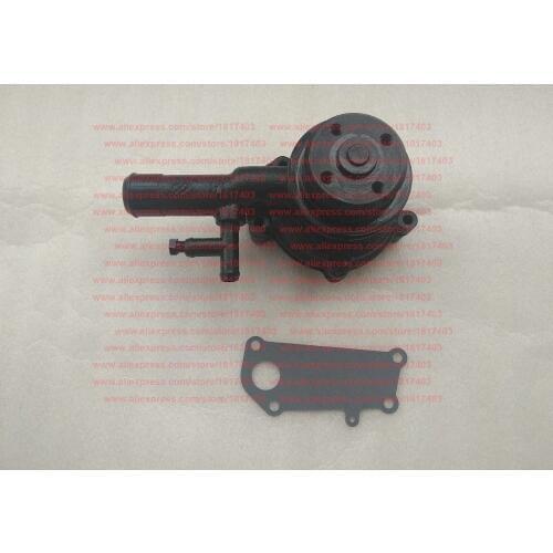 Y385T-11103 Water pump (single-groove pulley) + 480G-11107 gasket, Yangdong engine parts, Yangdong Y385T / Y380T engines