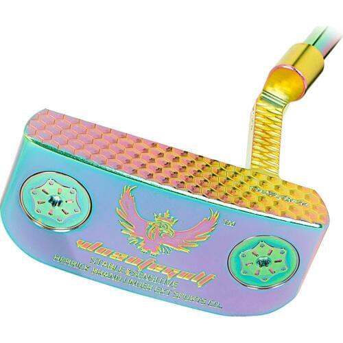 Golf clubs Putter Colorful putter with Steel Material Mens33/34/35inch distribution headcover Three more preferential