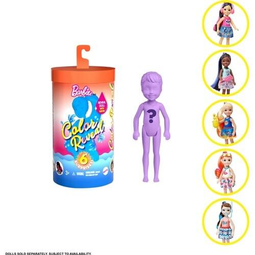 Barbie Color Reveal Color Changing Surprise Chelsea Dolls Series 2