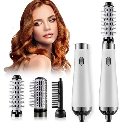 3 in 1 Multifunctional Hot Air Hair Dryer Brush For Drying Straightening Curling Hair Volumizer Blow Dryer Comb Hair Styler Tool