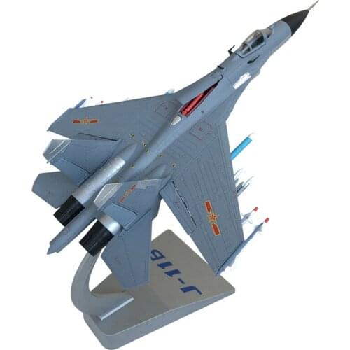 1/72 Scale Alloy Aircraft Chinese Air Force J-11B Fighter J11B Model Toys Children Kids Gift for Collection Desk Decoration