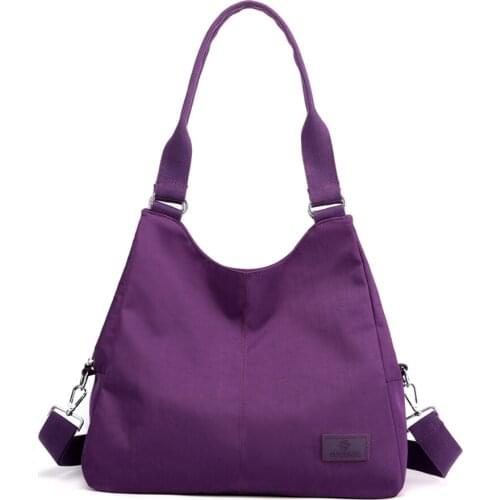 Fashion Messenger Bag Casual Shoulder Crossbody Bags for Women Nylon Waterproof Handbags Large Capacity Ladies Totes Shopper Bag