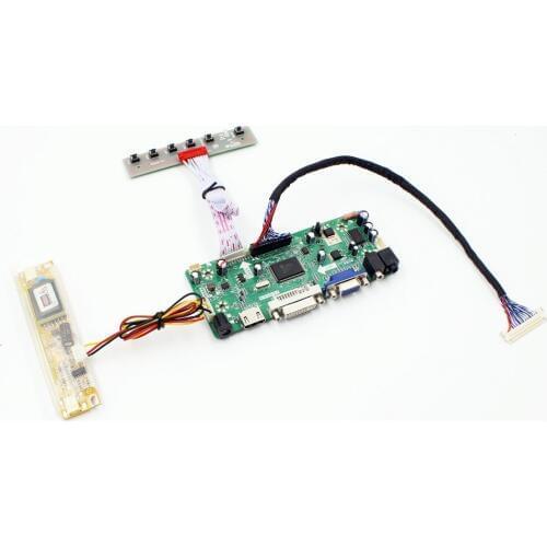 NT68676 VGA DVI Audio LCD Controller Board HDMI-compatible for 17 inch M170EG01 VE 1280X1024 LVDS Monitor for Raspberry Pi DIY
