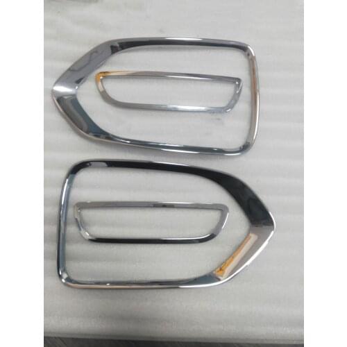 QDPATRICK For Kia Sorento 2009-2012 ABS Chrome Front Bumper Fog Light lamp cover Trim Bezel Decoration Frame 4pcs