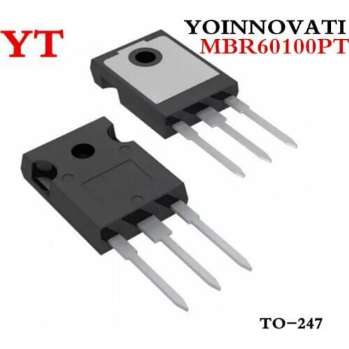 2pcs/lot MBR60100PT MBR60100 TO-247 IC Best quality